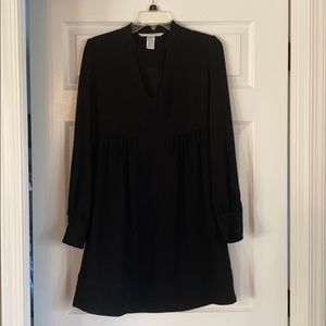 Black Diane von Furstenberg Mini Dress